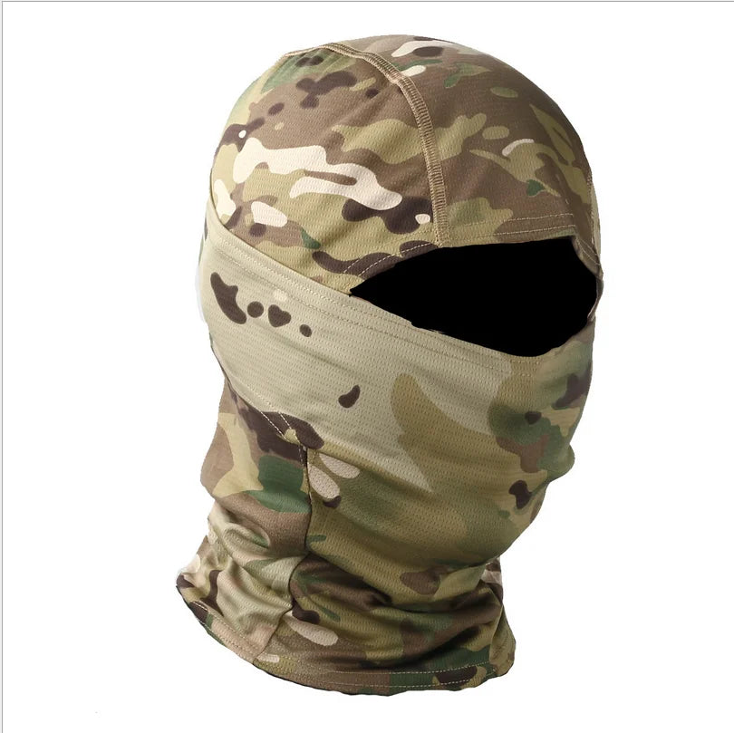 Tactical Fishing Balaclava Hood Full Face Mask Scarf Neck Gaiter Bandana Headwear Cover For Men Women Sports