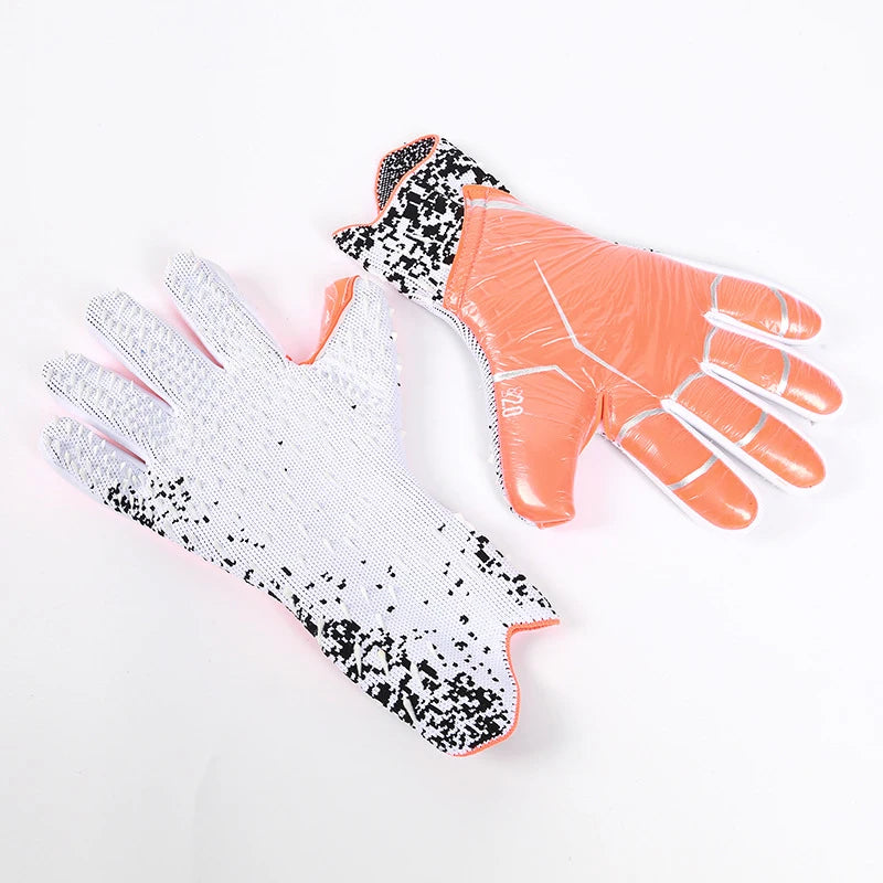 Breathable Soccer Goalkeeper Gloves for Kids Youth Strong Grip Full Finger Protective Football Soccer Football Goalkeeper Gloves