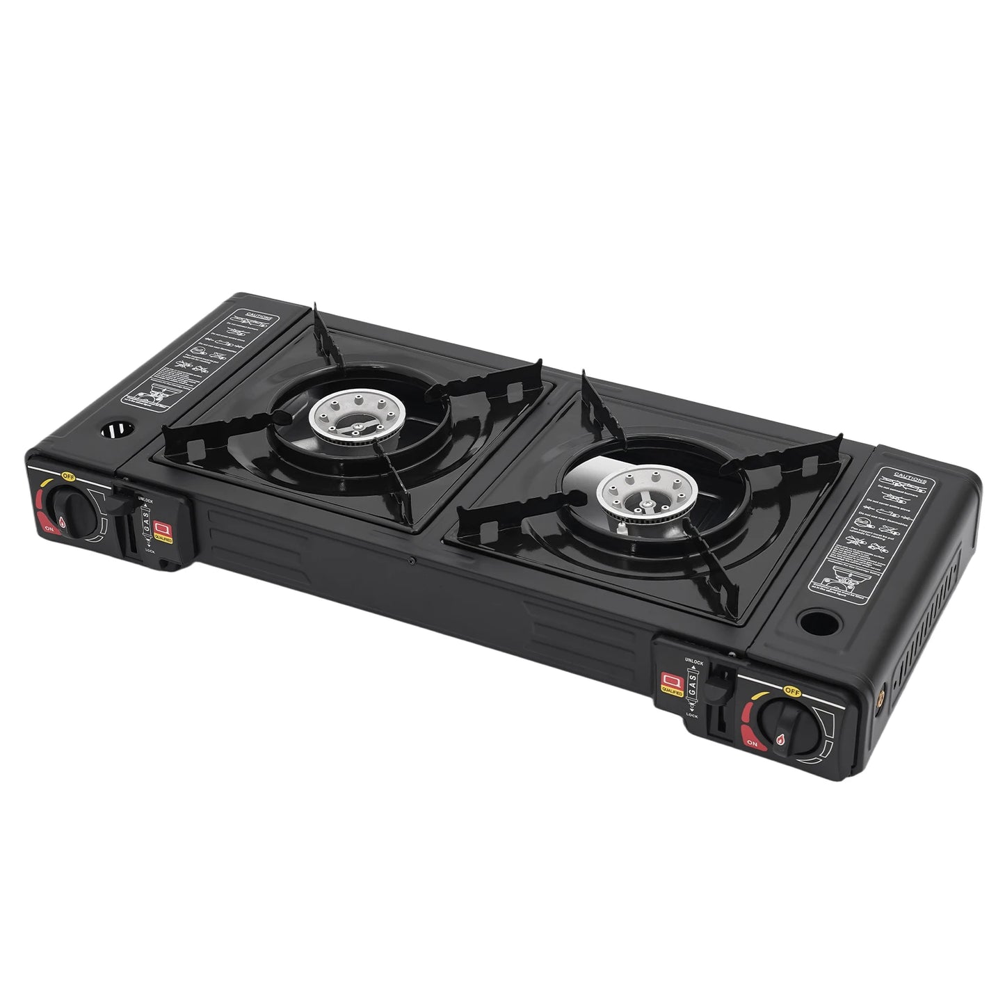 2 Burners Portable Camping Stove Butane