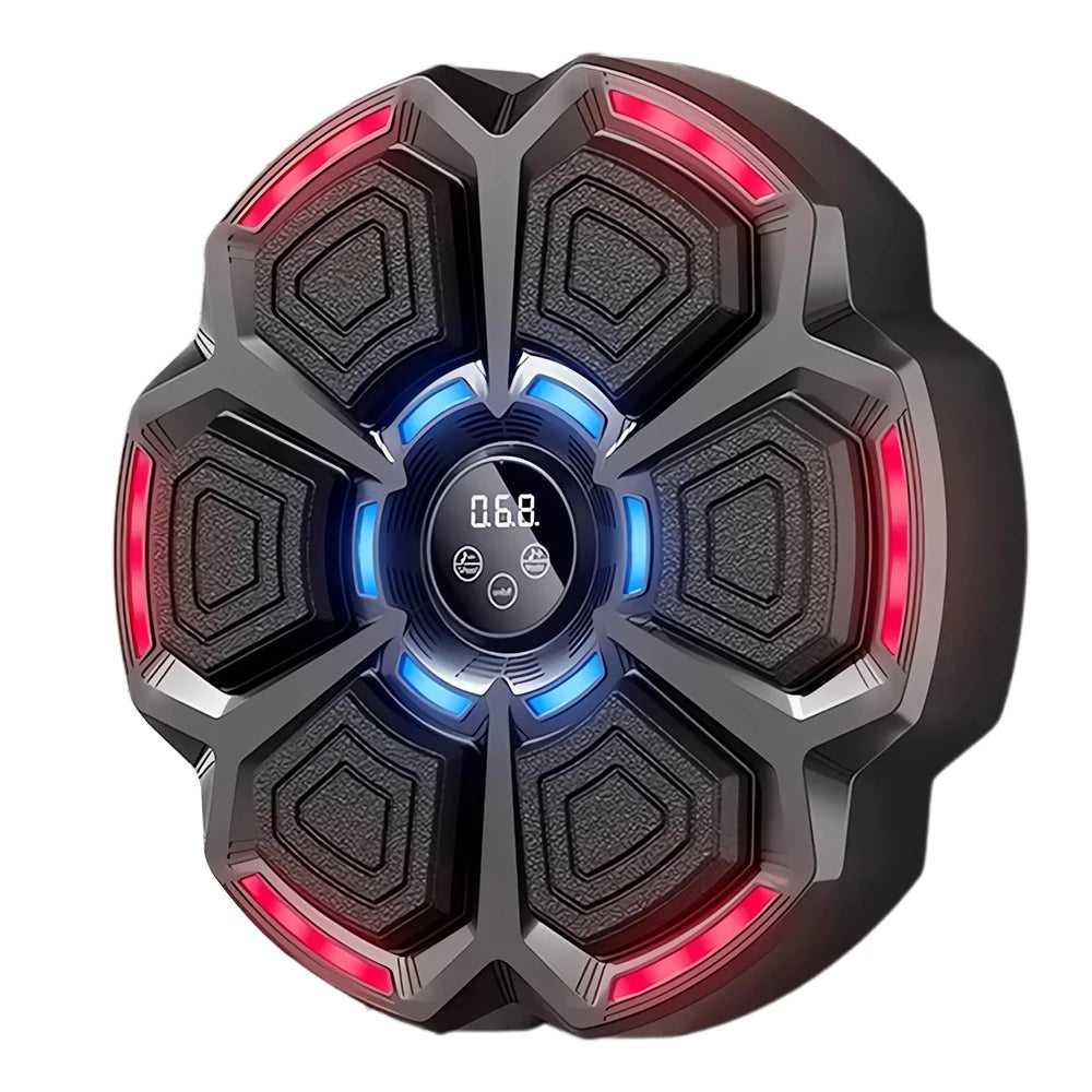 Music Boxing Machine Smart Bluetooth Wall Mounted Music Boxing Trainer Gym Home Electronic Boxing Target Punching Equipment