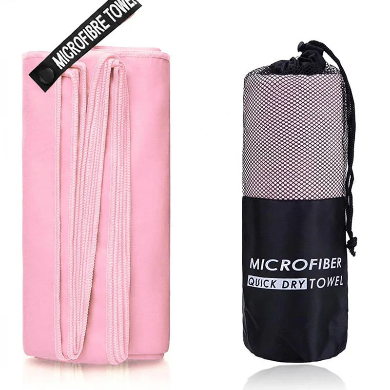 Quick-drying microfiber sport towel for travel fitness camping running yoga swimming beach towel