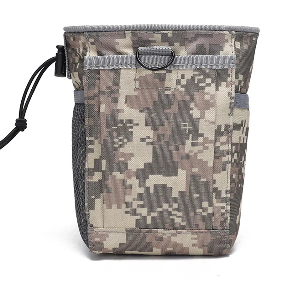 2024 New Outdoor 3-5L Camouflage Molle 600D Nylon Dump Drop Pouch Recycle Waist Pack Bags Accessories Bag Pouches 