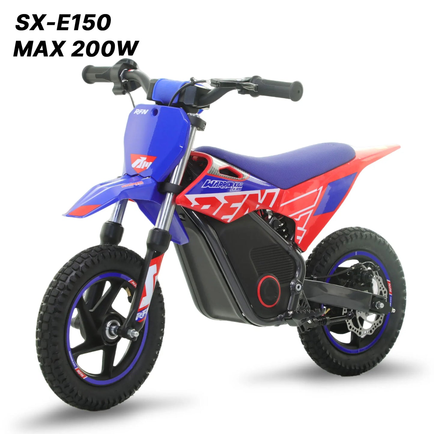 RFN Warrior Kids Electric Dirt Bike | Kids Electric Off-Road Motorcycle | Speed Ride |Multi-Speed,Outdoor Ride for Age 3-8