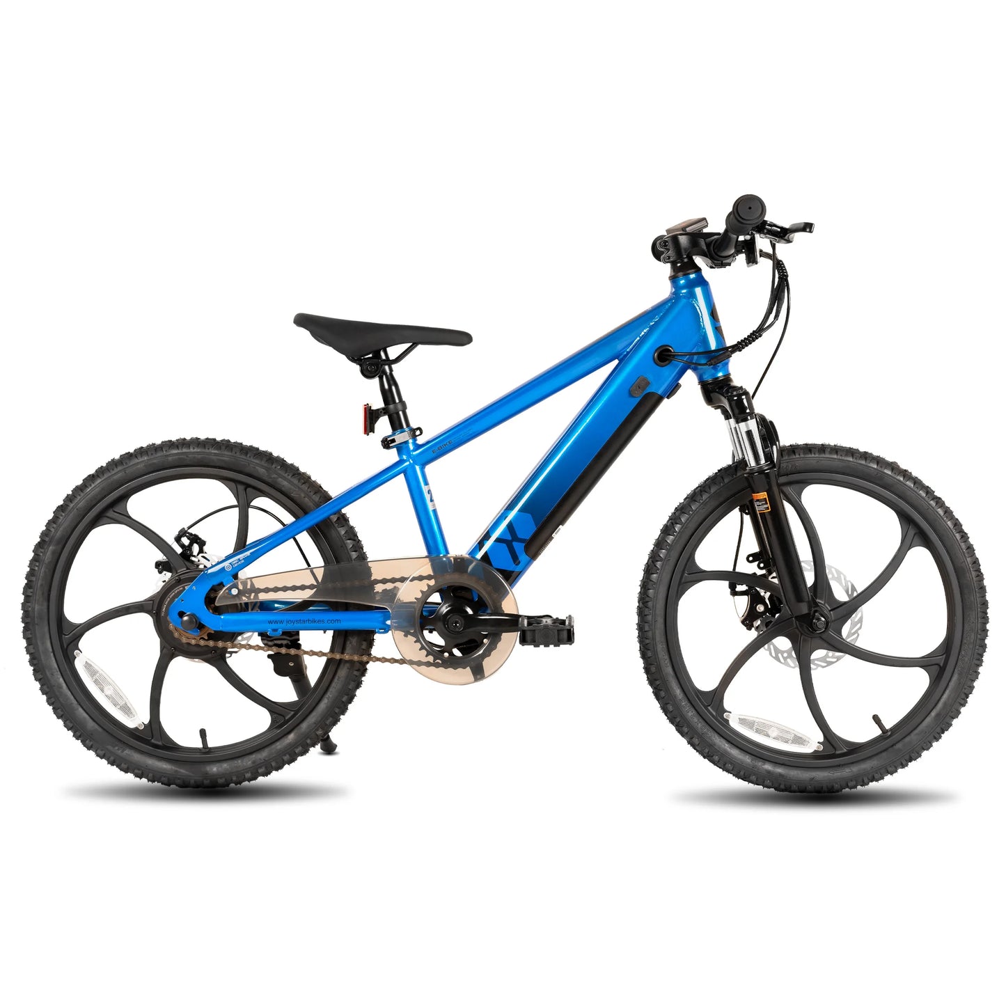 JOYSTAR Electric Bike for Kids Teens Ages 7+ with 250W Motor, 15 Miles 15MPH Electric Mountain Bicycle Safe Mini Ebikes