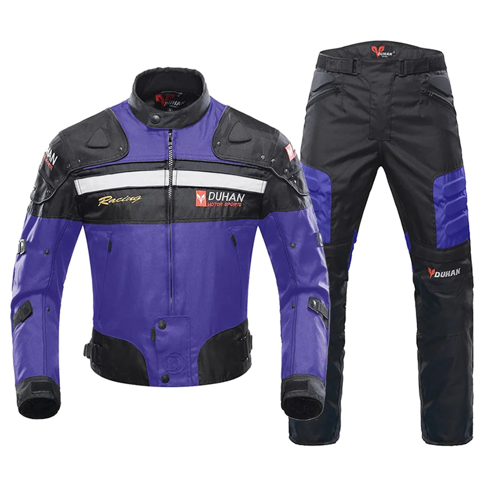 DUHAN Motorcycle Jackets Men Riding Motocross Enduro Racing Jacket Moto Jacket Windproof Coldproof Motorbike Clothing Protection