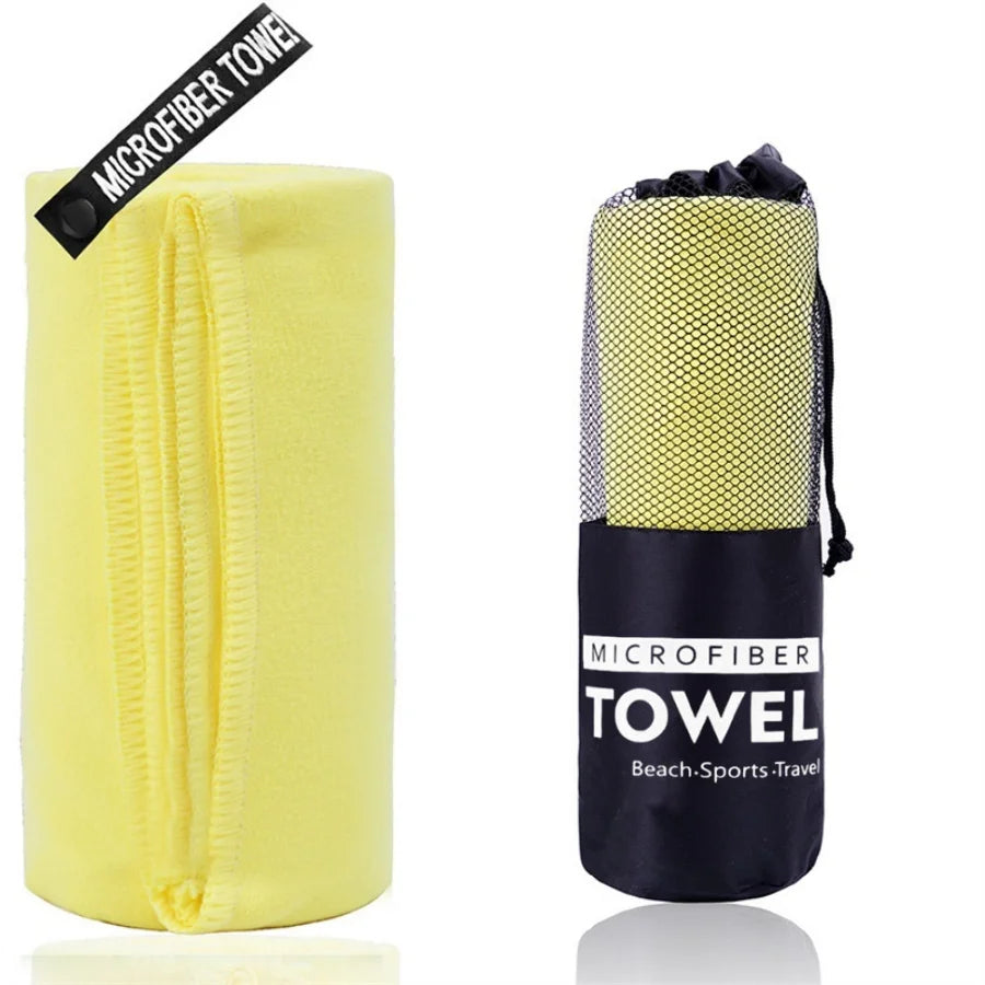 Quick-drying Sports Towel Swimming Gym Fitness Fast Absorbent Towels Camping Running Swimming Beach Washcloth Towels