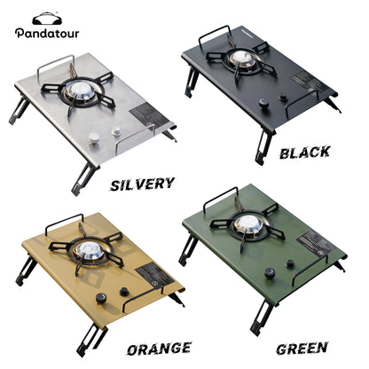 Pandatour 2025 IGT Outdoor Camping Furnace Stove Folding One-touch High Firepower Stove Suitable For Terraces Camping Stove
