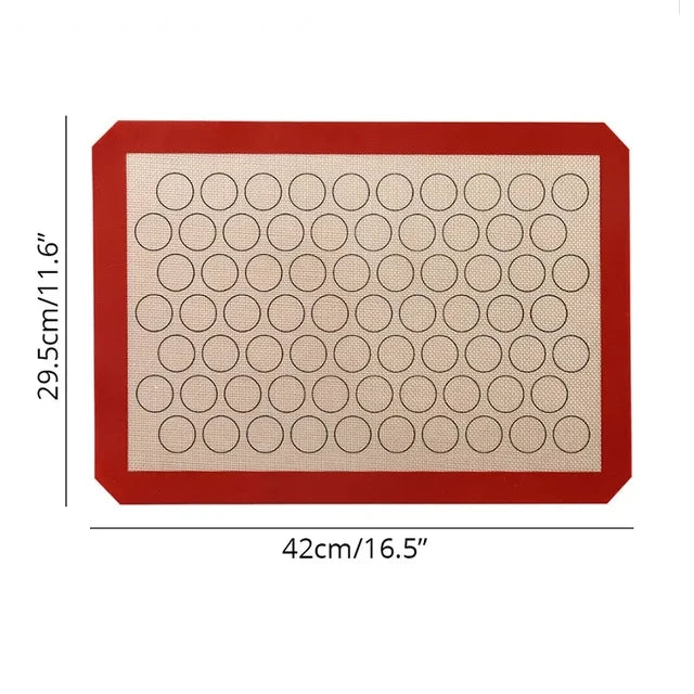BUYYES 1PCS Silicone Baking Mat Kneading Pad Dough Mat Pizza Cake Dough Maker Kitchen Cooking Grill Non-Stick Gadgets Bakeware