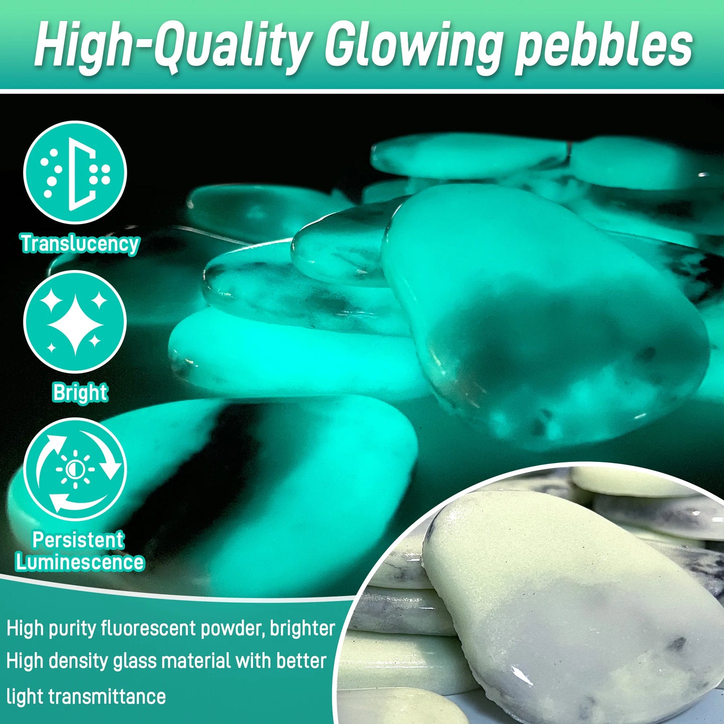 4.5LB Glowing Rocks