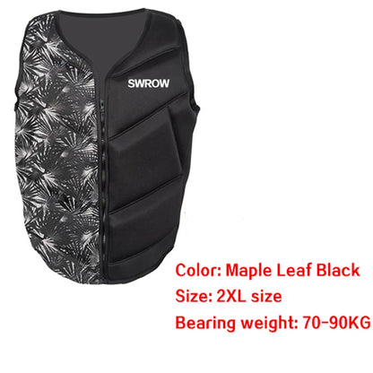 Neoprene Life Vest Adults Surf Life Jacket Ski Motorboats Kayak Raft For Boats Fishing Vest Swimming Drifting Vest Safety Rescue