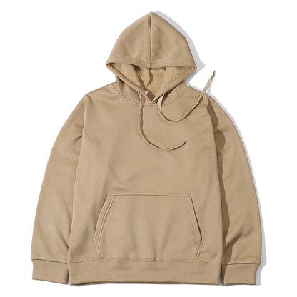 Hoodies Sweatshirts Men Woman Fashion Solid color Red Black Gray Pink Autumn Winter fleece Hip Hop Hoody Male Brand Casual Tops