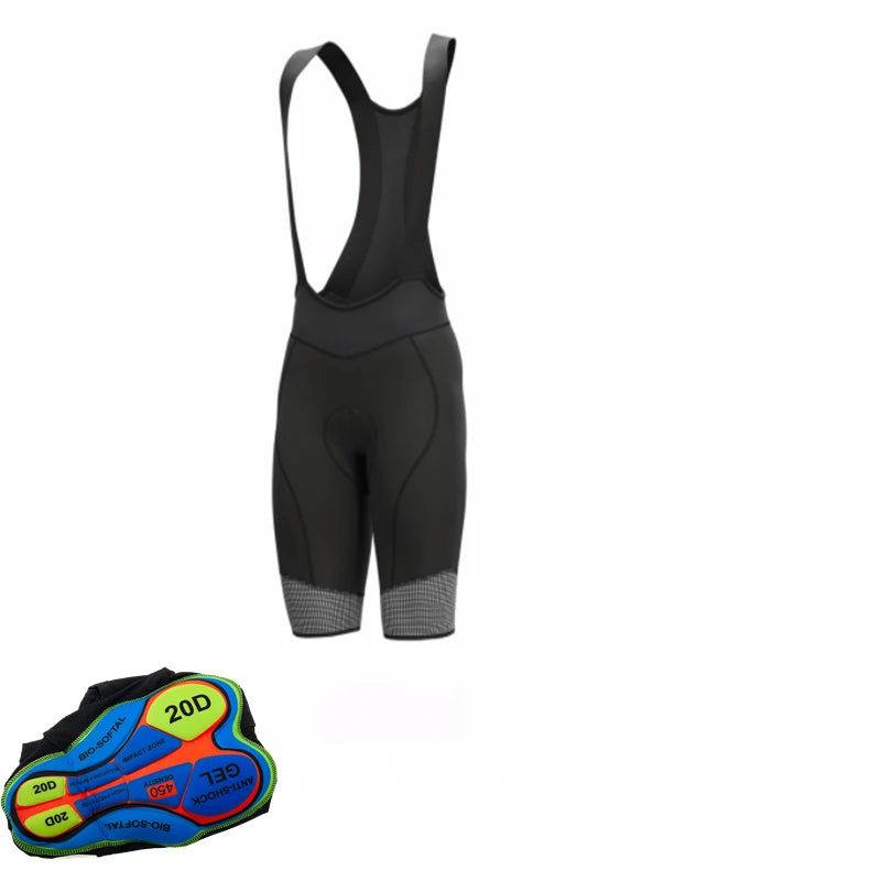 Quick-Dry 2021 NEW  Pirate MTB Men Racing Underwear 20D Pad Cycling Shorts Fabric  Road Short Pants Tight Riding Clothes