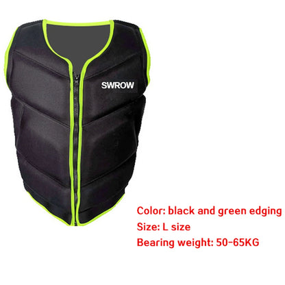 Neoprene Life Vest Adults Surf Life Jacket Ski Motorboats Kayak Raft For Boats Fishing Vest Swimming Drifting Vest Safety Rescue
