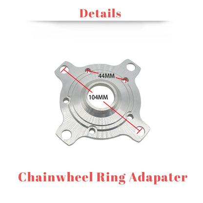 TSDZ2 TSDZ2B Tongsheng Mid Drive Motor 52T 48T 38T 36T 34T Chainwheel Chain Ring Set for Electric Bike Bicycle Kit
