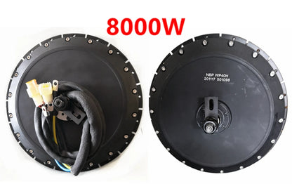 US Stock QS273 40H Peak 8000W E-Bike Electric Bicycle Hub Motor Motor Dropout Width 150mm V3 100KPH For Electric Bicycle Motor