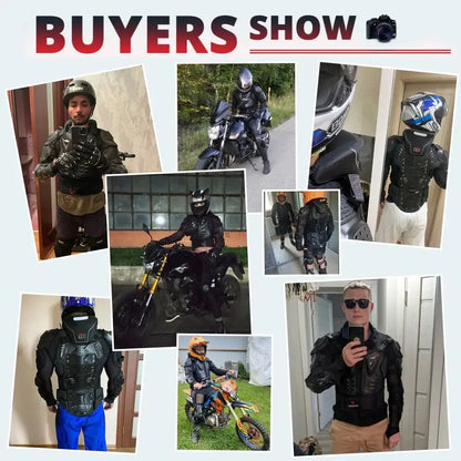Motorcycle Jacket Racing Armor Protector ATV Motocross Body Protection Jacket Clothing Protective Gear S-5XL
