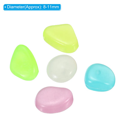 500pcs Glow Rocks 8-11mm
