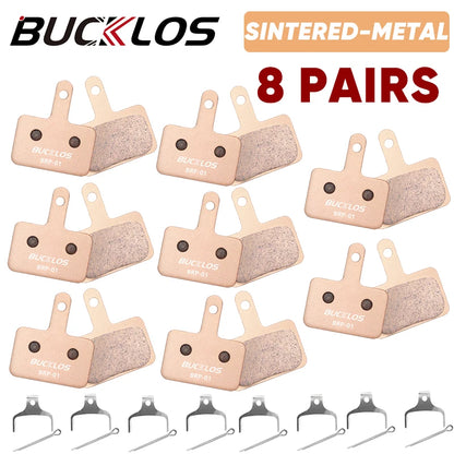 BUCKLOS Sintered-Metal MTB Brake Pads for B01S B05S Bicycle Hydraulic Disc Brake Pads Metallic Bike Brake Pad Mountain Bike Part