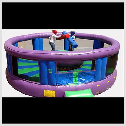 5x5m Outdoor Party Games Bouncy  Inflatable Duel Game  Gladiator Joust Bouncer  Inflatable Games  Platform for Kids and Adults