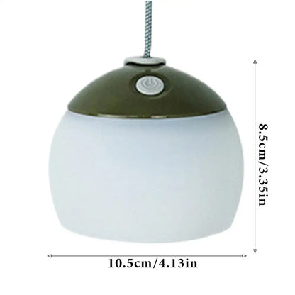 Camping Tent Light With Hook 4 Mode Adjustable LED Light Portable Outdoor Lantern Rechargeable LED Tent Lantern For Fishing Camp