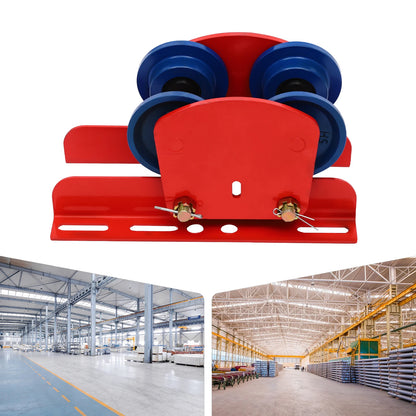 1T Beam Trolley Electric Hoist Manual Trolley with High Load Bearing Capacity for PA800 PA900 PA1000 Electric Hoists