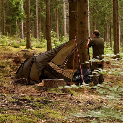 Ultralight One Person Tent with Rainfly, Easy Setup for 3-Season Camping Hiking Backpacking