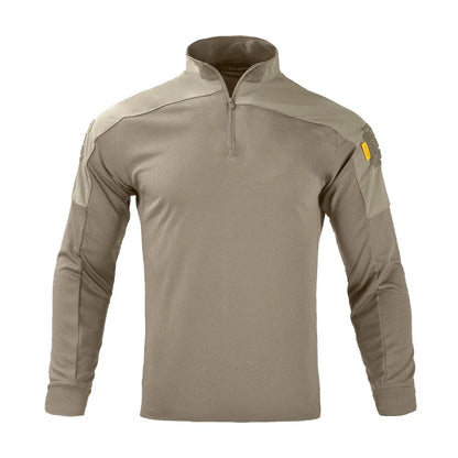 Men's Quick Dry Clothing Airsoft Lightweight Shirt Tactical Shirt Long Sleeve Work Tops Outdoor Hunting Clothes Hiking Shirts