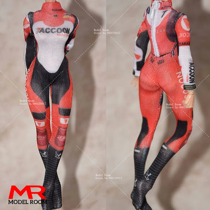 1/12 Scale Female Cosplay Combat Suit Bodysuit Jumpsuit Clothes Model Fit 6'' Romankey Soldier Action Figure Body Dolls