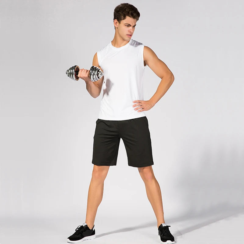 Men's Quick-Drying Sports Shorts：Perfect for Fitness，Running，Basketball & Training!