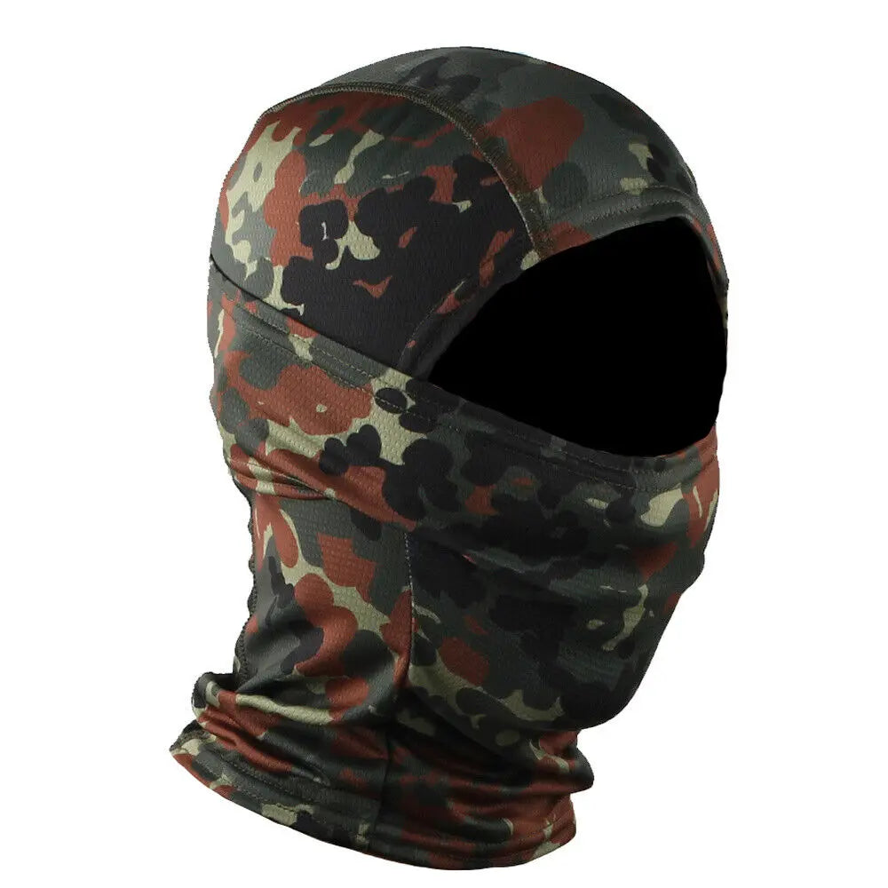 Tactical Fishing Balaclava Hood Full Face Mask Scarf Neck Gaiter Bandana Headwear Cover For Men Women Sports