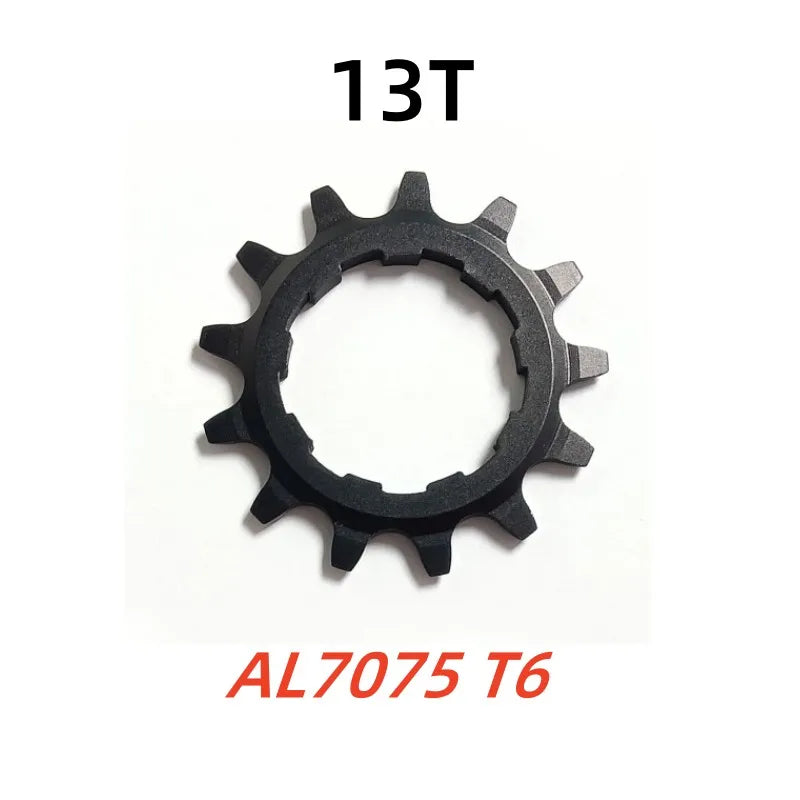 13T/14T/15T/16T AL7075 Mountain Bike Cassette Bicycle Freewheel Conversion Kit Flywheel Sprocket Single Speed Cassette Cog