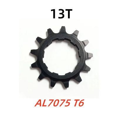 13T/14T/15T/16T AL7075 Mountain Bike Cassette Bicycle Freewheel Conversion Kit Flywheel Sprocket Single Speed Cassette Cog