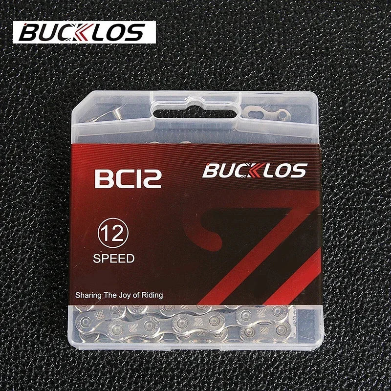BUCKLOS Bicycle Chain 10v 11v 11EL 11SL Chain 8s 9s 10s 11s 12s Speed Bike Current 116/126 Links High Quality Chain for SHIMANO