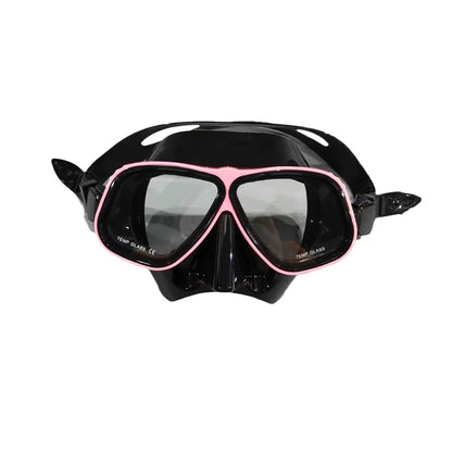 Diving mask Plastic-alloy frame scuba equipment snorkeling goggles Tempered glass