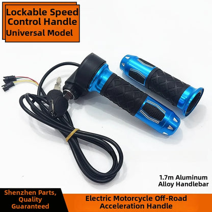 E-bike Speed Control Throttle Grips Accelerator Lever Ebike Mountain Bike Throttle Electric Bicycle Accessories