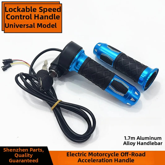 E-bike Speed Control Throttle Grips Accelerator Lever Ebike Mountain Bike Throttle Electric Bicycle Accessories