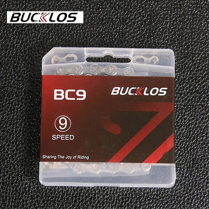 BUCKLOS Bicycle Chain 10v 11v 11EL 11SL Chain 8s 9s 10s 11s 12s Speed Bike Current 116/126 Links High Quality Chain for SHIMANO