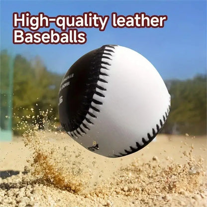 9.5" Baseball glove, Youth practice catching glove, adult PU leather batting glove, junior pitcher softball glove