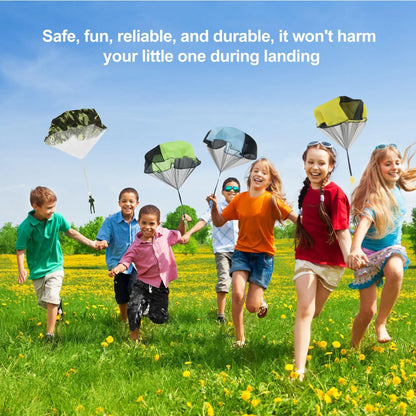 5-60pcs Parachute Toys for Boys Girls Throwing Toy Parachute Men Small Outdoor Flying Toys,Mini Army Men Parachute Toys