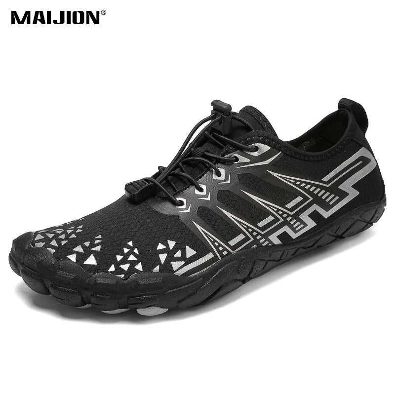 Quick-drying Aqua Shoes for Men Women Barefoot Anti-slip Beach Swimming Fitness Wading Upstream Rafting Outdoor Water Sneakers