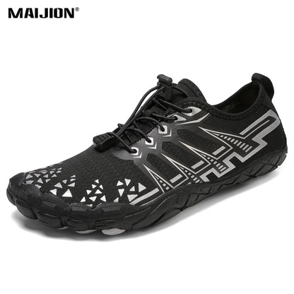 Quick-drying Aqua Shoes for Men Women Barefoot Anti-slip Beach Swimming Fitness Wading Upstream Rafting Outdoor Water Sneakers