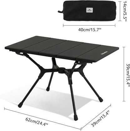 Portable Camping Table, Lightweight Folding for Hiking, Picnics, Beach Travel
