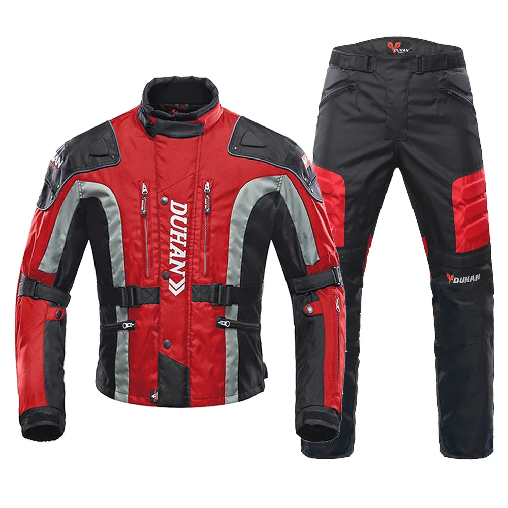 DUHAN Motorcycle Jackets Men Riding Motocross Enduro Racing Jacket Moto Jacket Windproof Coldproof Motorbike Clothing Protection