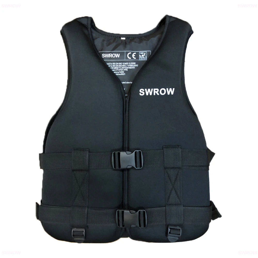 Outdoor Rafting Neoprene Life Jacket for Children and Adult Swimming Snorkeling Wear Fishing Kayaking Boatin Suit