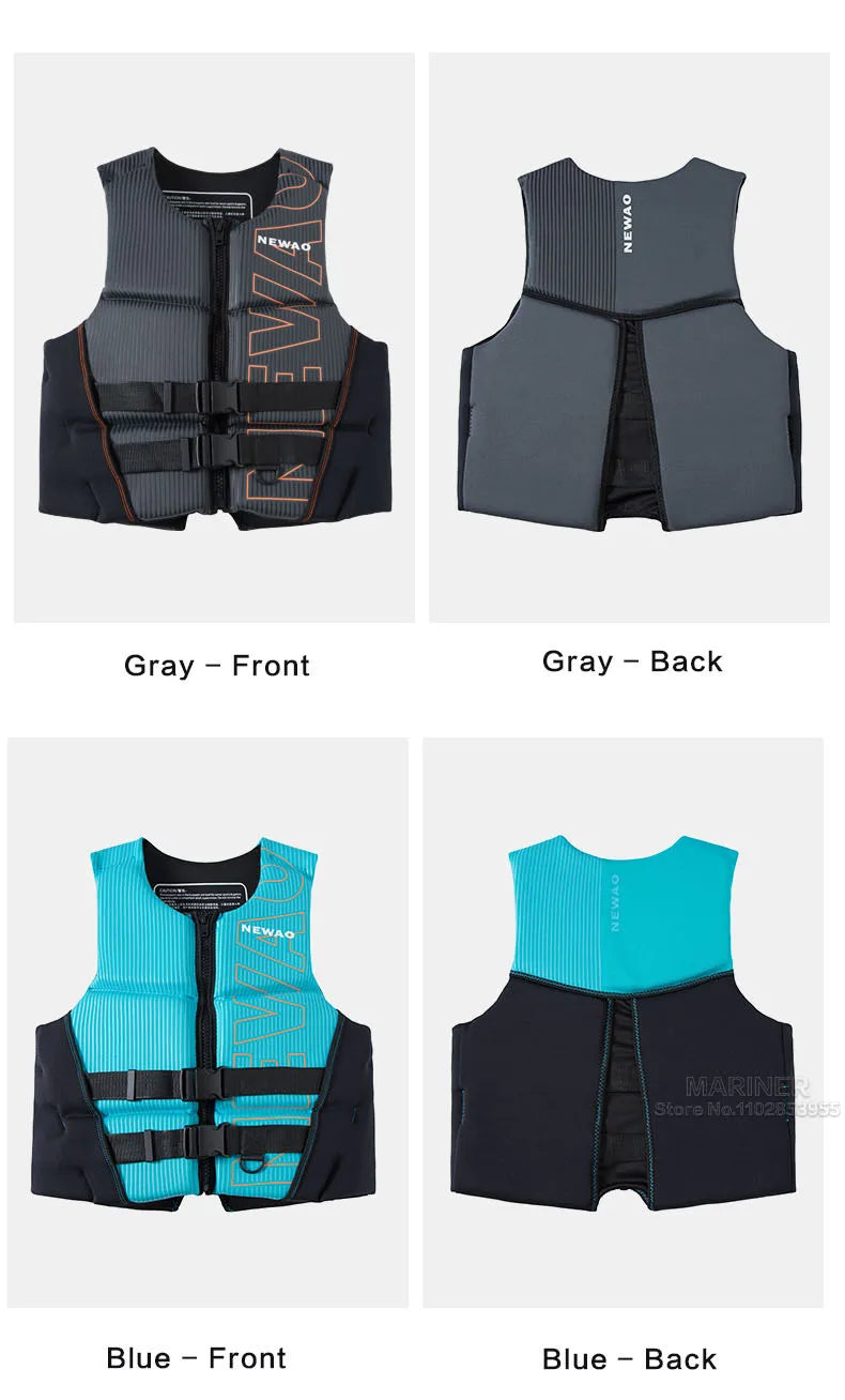 Impact Vest Wakesurf Comp Vest CE Approved Neoprene Life Jacket Wake Surfing But Great for All Other Watersports Activities