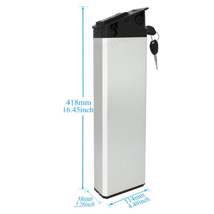 EU US Stock for Ridstar Winter Ridstar H20 Ebike Battery 48V 13Ah 16Ah 17Ah 17.5Ah Battery for Ridstar Winter H20 Folding Bike