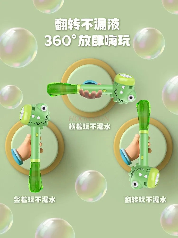 Children's Bubble Machine Girls Fully Automatic Handheld New Electric Boys' Toy Gun Supplement