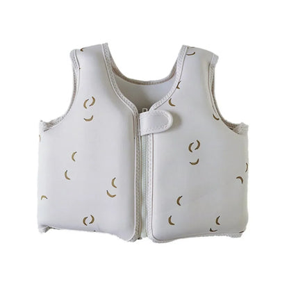 Not Falling Off Child Buoyancy Vest Anti Rollover Stable Baby Swimming Jackets Adjustable Cartoon Inflation-Free Swimming Vest