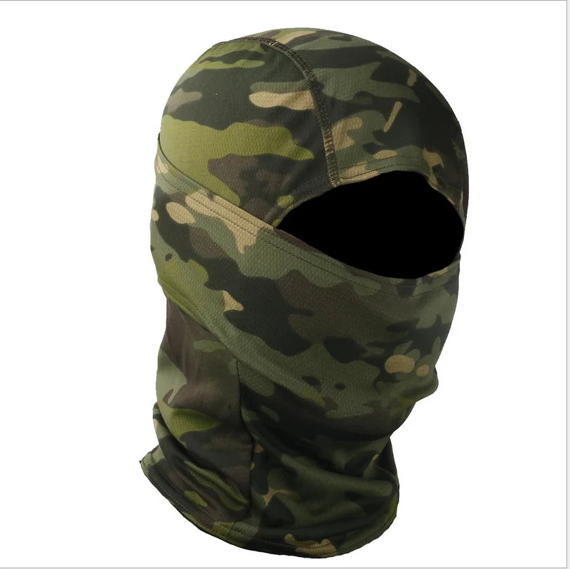 Tactical Fishing Balaclava Hood Full Face Mask Scarf Neck Gaiter Bandana Headwear Cover For Men Women Sports