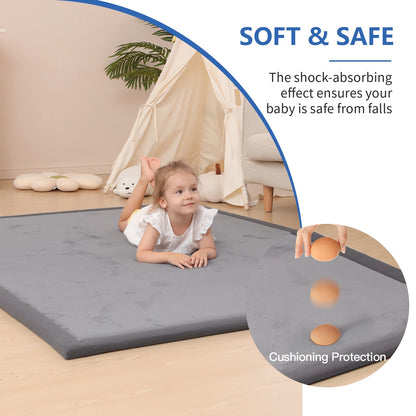 Solid Living Room Carpet Cream Style Non Slip Rugs for Bedroom Decoration Classic Minimalism Tatami Floor Yoga Mat
